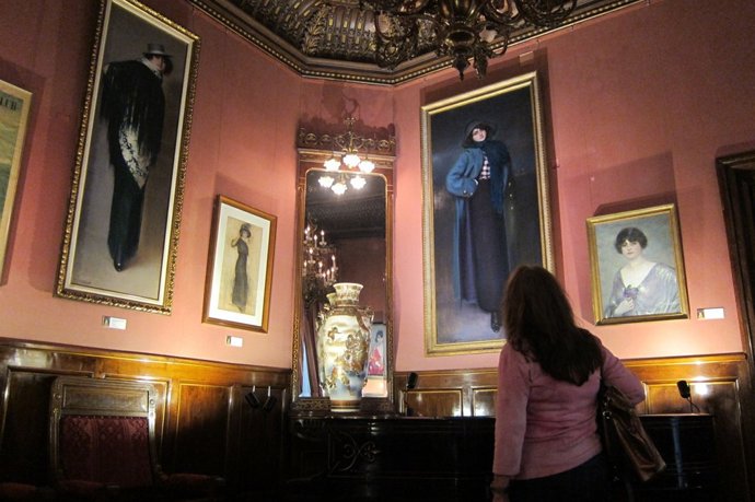 Exposición 'Júlia, el desig' de Ramon Casas en el Cercle del Liceu 