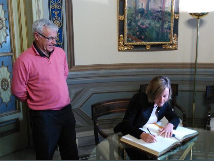 Ribó y Salvador reunión Párking Ciudad de Brujas