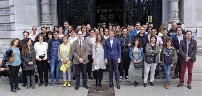 Bienvenida a los participantes en los talleres de empleo