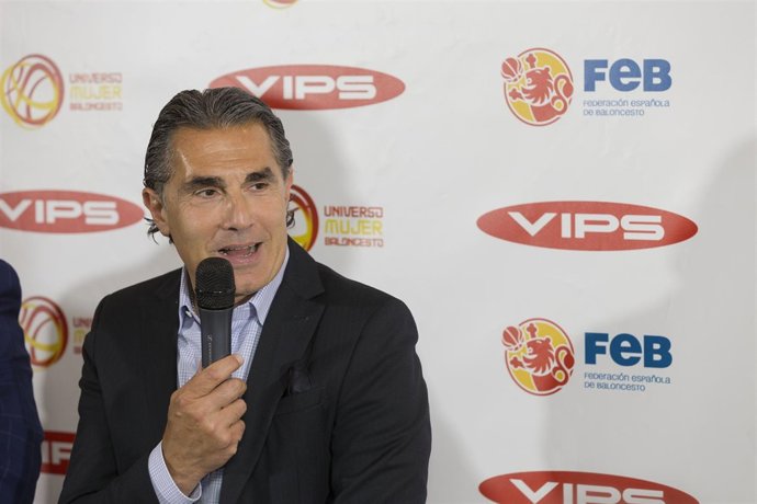 Sergio Scariolo, seleccionador español de baloncesto