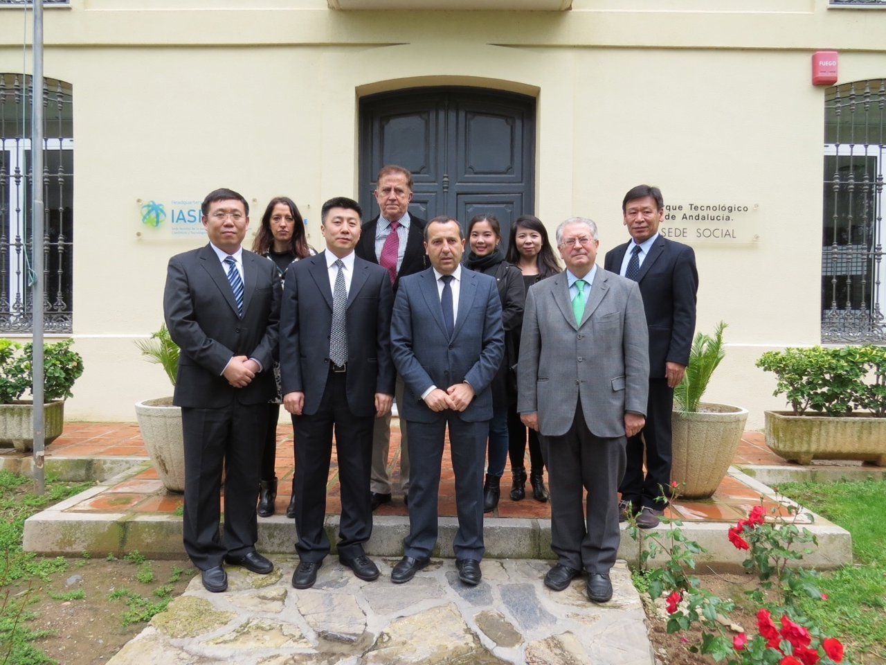 Delegacion de la ciudad china de Tianjin visita el PTA