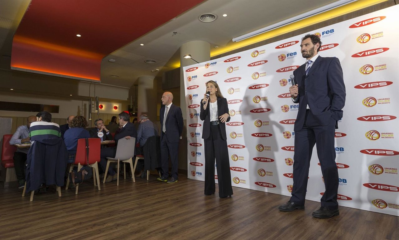 Presentación del acuerdo entre VIPS y la FEB