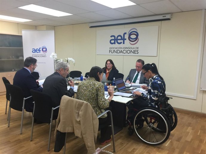 Jurado de la I Edición de los Premios de la Asociación Española de Fundaciones 