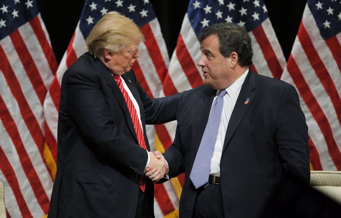 Chris Christie y Donald Trump, aliados en la carrera hacia la Casa Blanca