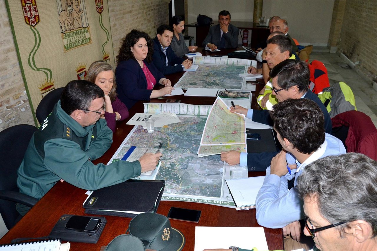 Comité asesor del Plan Romero en Sevilla