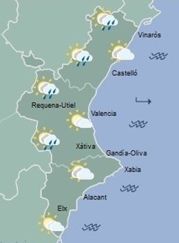 Predicción para este jueves 