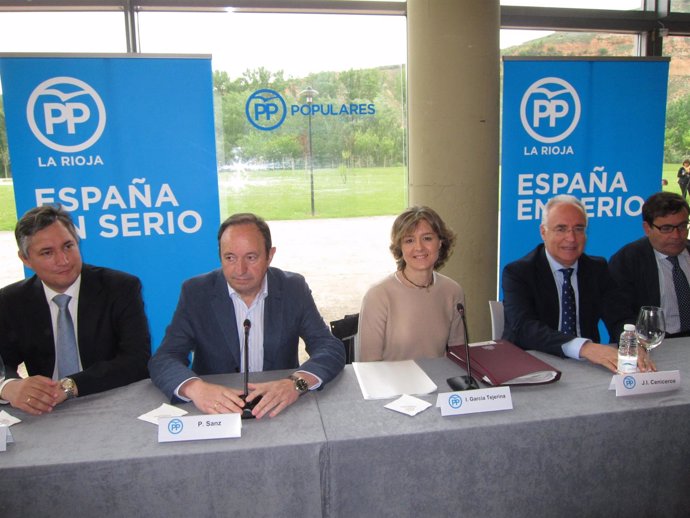 Pérez Pastor, Sanz, Tejerina y Ceniceros en reunión sector agrícola