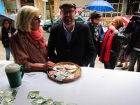 Martiño Noriega celebra el preacuerdo Podemos-IU