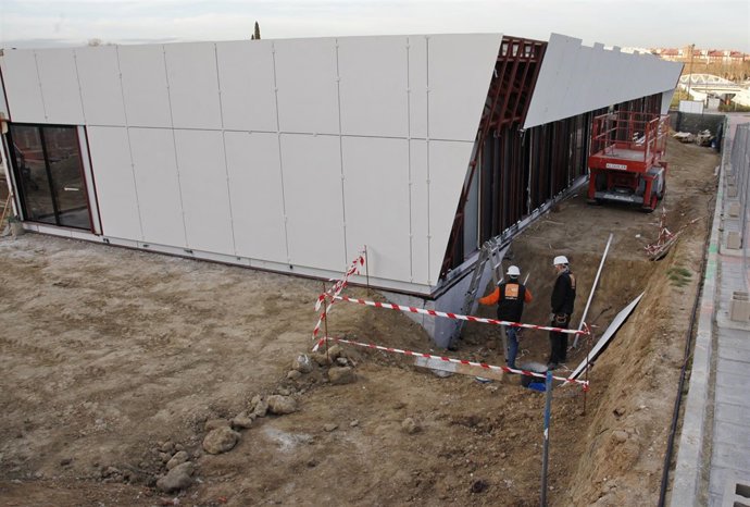 Obras en el nuevo colegio