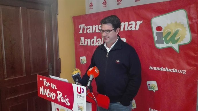 El coordinador provincial de IU en Córdoba, Pedro García