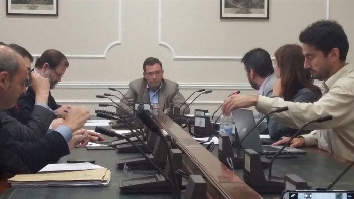 Jesús Gordillo en la Comisión de Investigación municipal sobre Taula