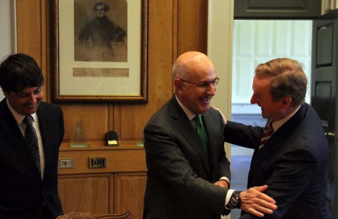 Josep Antoni Duran y Enda Kenny