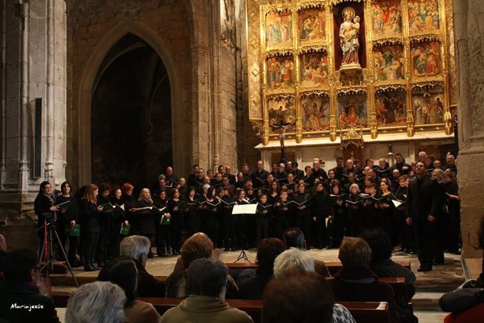 Concierto de clausura celebrado el pasado año en Caspe. 