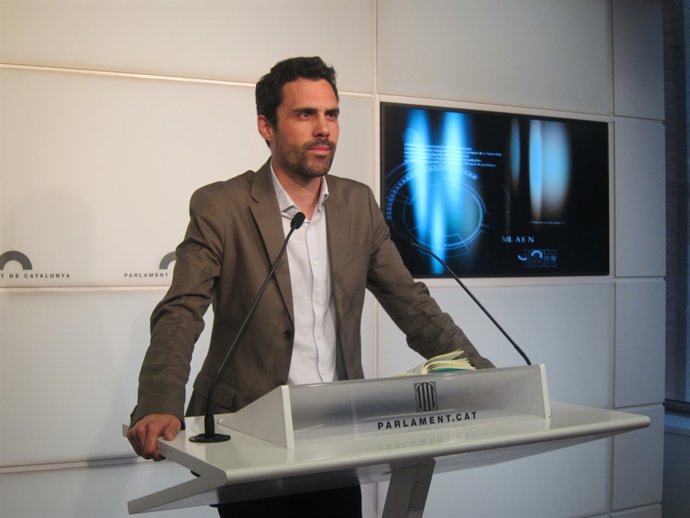 El diputado de JxSí Roger Torrent
