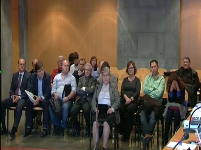 María Jesús Otero declara por el caso Marea.