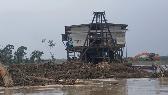 Mnería ilegal en Chocó