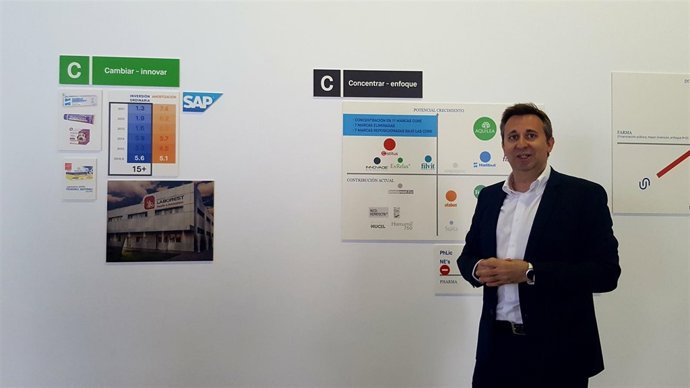 El consejero delegado de Uriach, Oriol Segarra