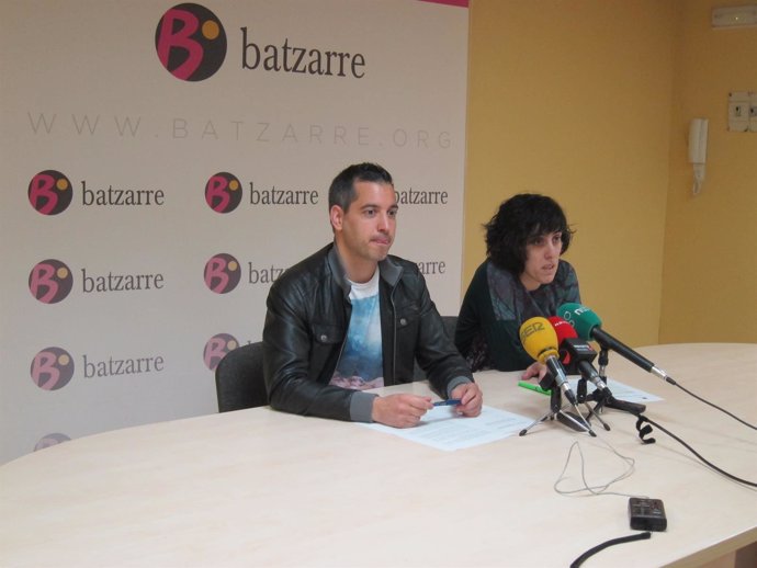 Rueda de prensa de Batzarre.