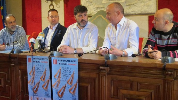 Presentación del Campeonato de Natación Sincronizada