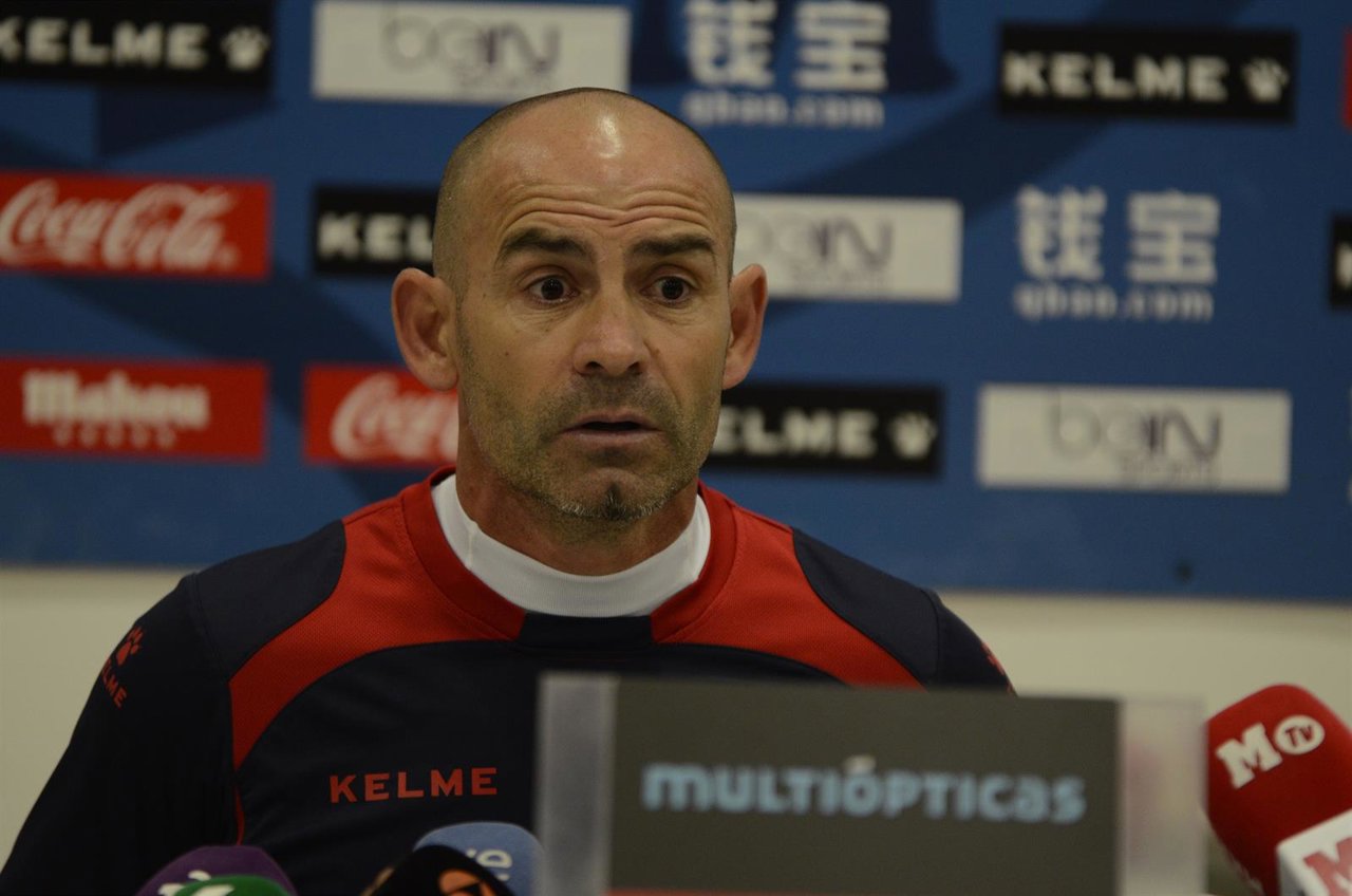 Paco Jémez en rueda de prensa    