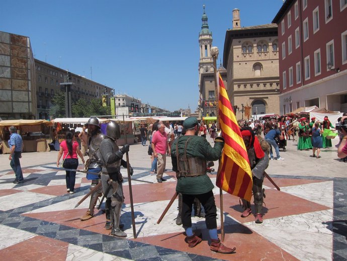 Mercado Medieval en Zaragoza
