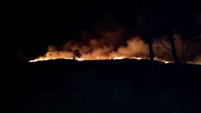 Incendio en Pechón