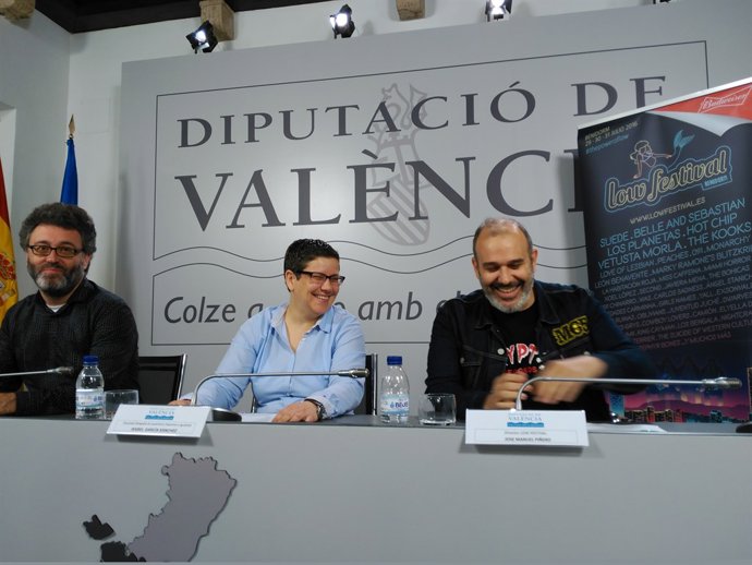 Presentación del Sona la Dipu 2016, en la Diputación de Valencia
