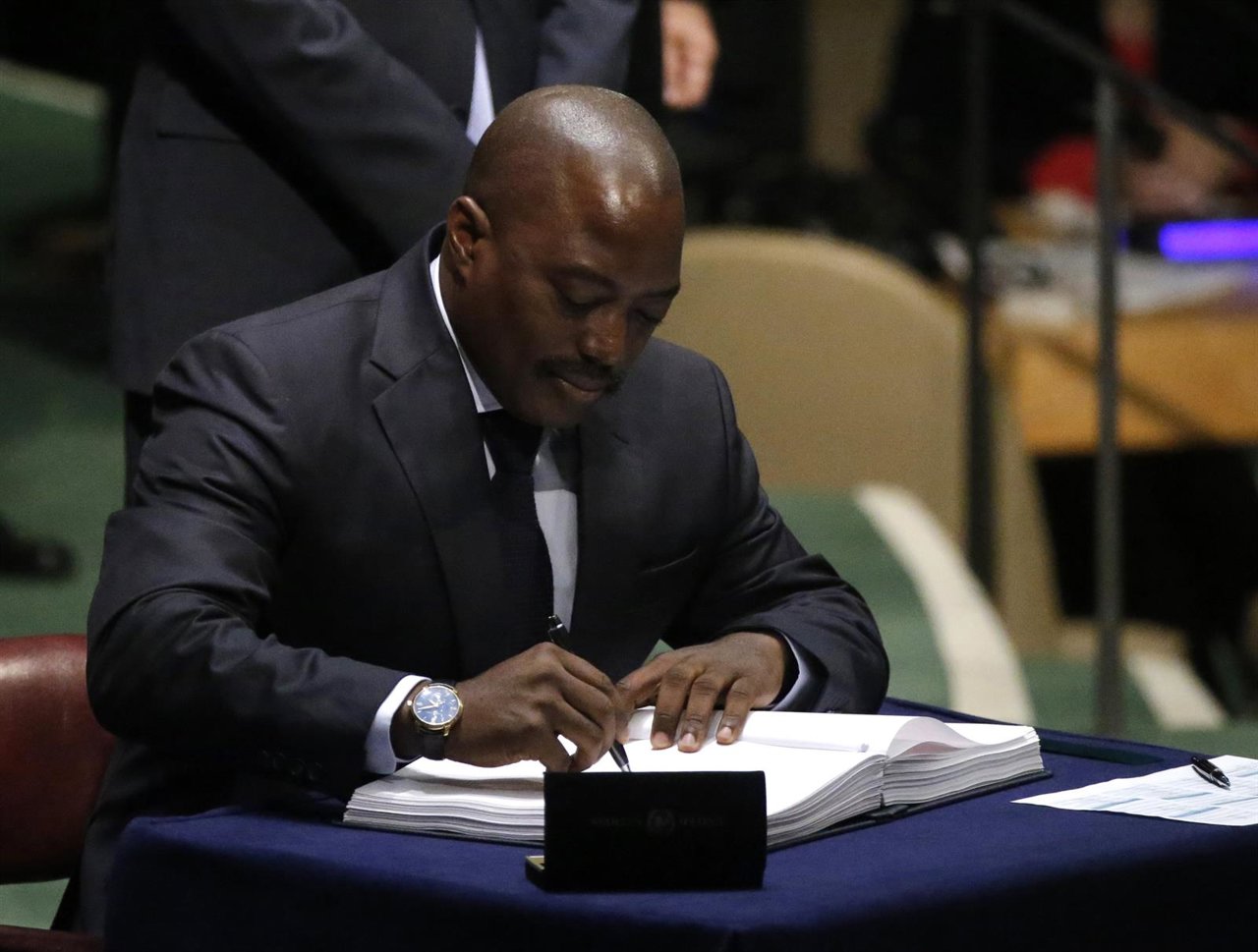 El presidente de República Democrática del Congo, Joseph Kabila