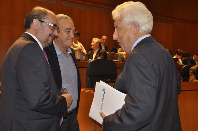 Fernando García Vicente Con Javier Lambán