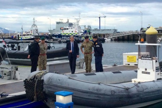 El ministro británico de Exteriores en Gibraltar