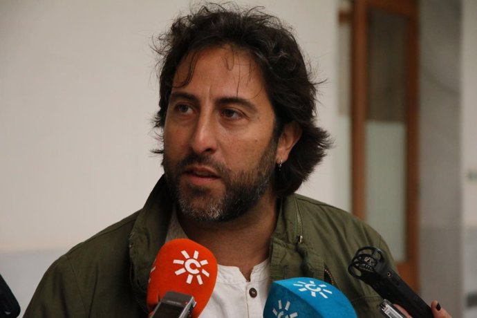 El secretario de Organización de Podemos Andalucía, Jesús Rodríguez