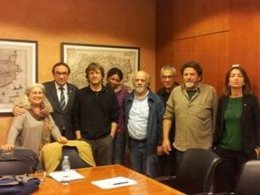 La Federació d'Ecologistes de Catalunya y el conseller de Territorio, Josep Rull