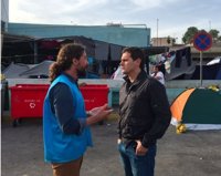 Rivera pide a Europa trabajar juntos por los refugiados