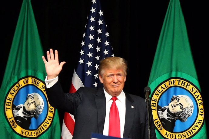 Donald Trump, precandidato del Partido Republicano a la Casa Blanca