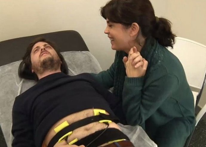 Samanta Villar y su novio/ Twitter