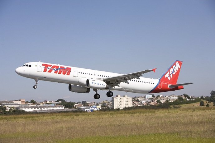 Un Avión De TAM Airlines