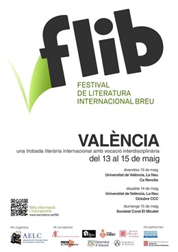 Cartel del Festival de Literatura Internacional Breve (FLIB)