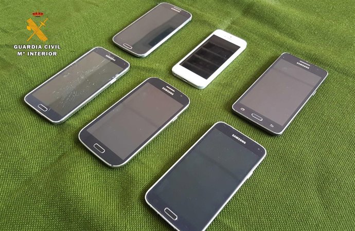 Teléfonos robados