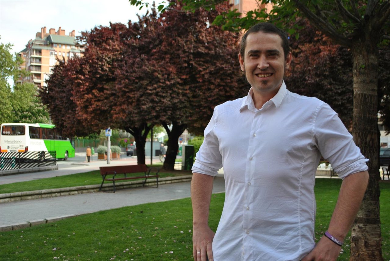 Kiko Garrido, candidato a secretario general de Podemos La Rioja