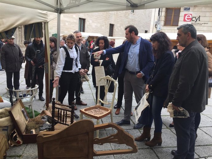Feria San Pedro Regalado: Apertura Mercado Castellano
