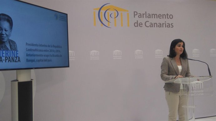 Carolina Darias, en la presentación