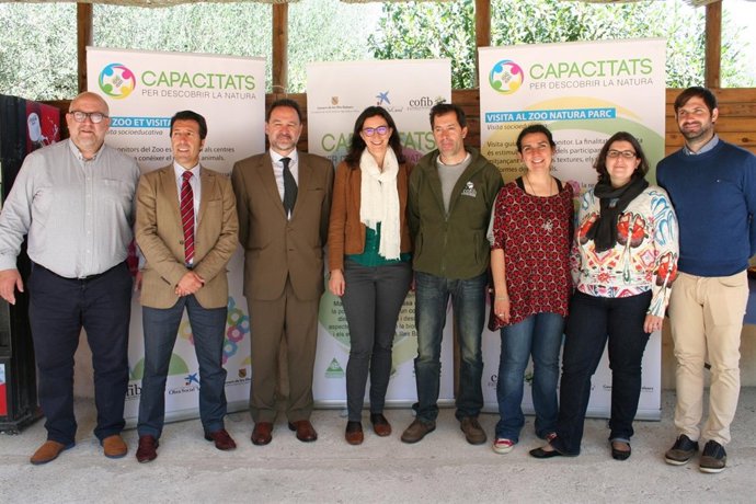 Visitas de discapacitades a Natura Park