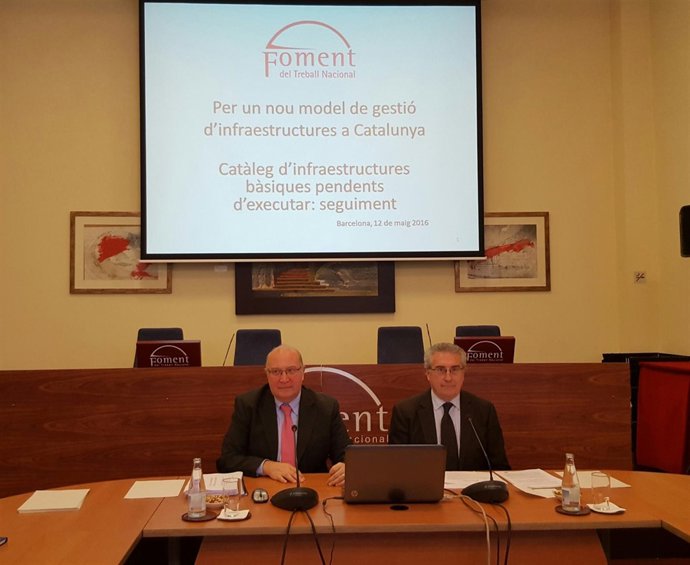 Salvador Guillermo y Joaquim Llansó (Fomento del Trabajo)