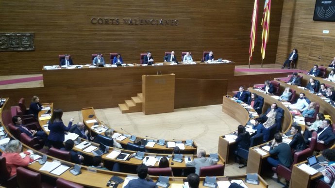 Pleno de las Corts