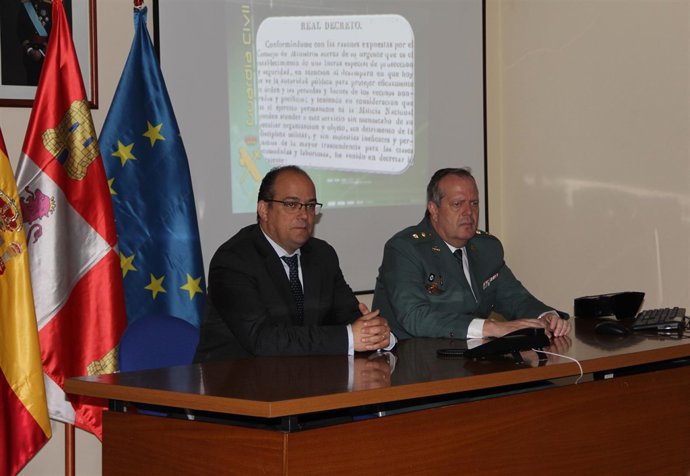 Conmemoración del 172 aniversario de la Guardia Civil. 