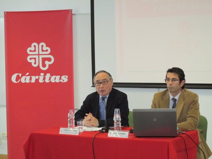Presidente de Cáritas Aragón, Carlos Sauras