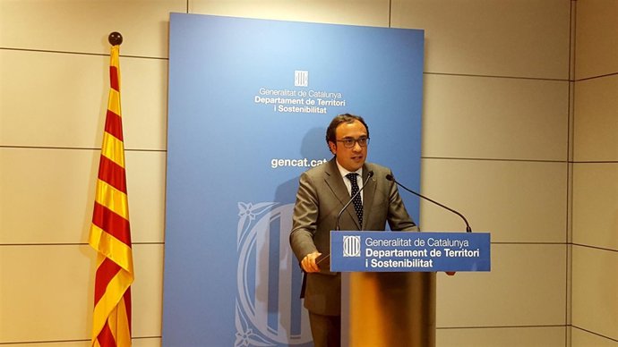 El conseller de Territorio y Sostenibilidad, Josep Rull