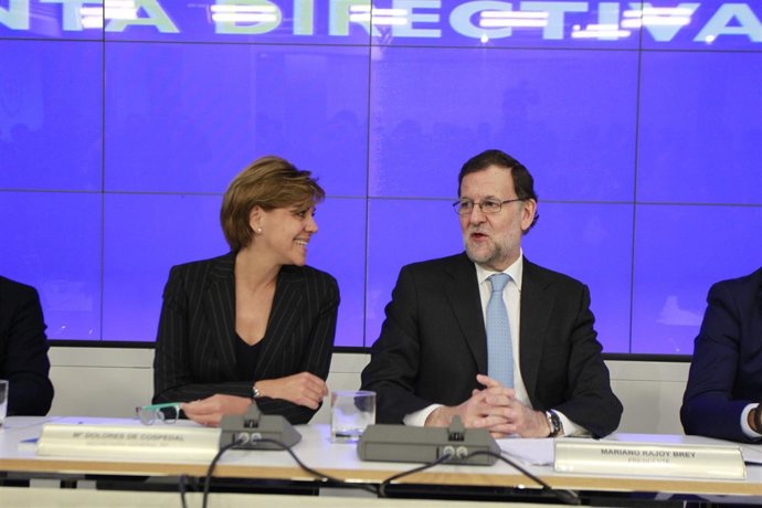 Rajoy preside la Junta Directiva Nacional del PP