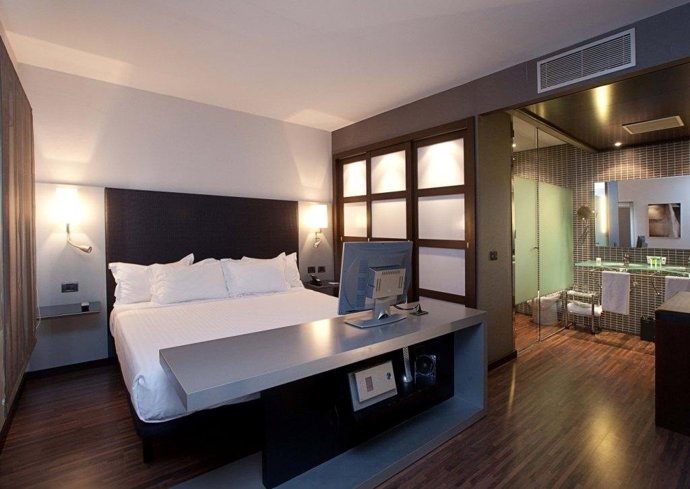 Hotel Ciutat d'Alcoi, habitación de hotel