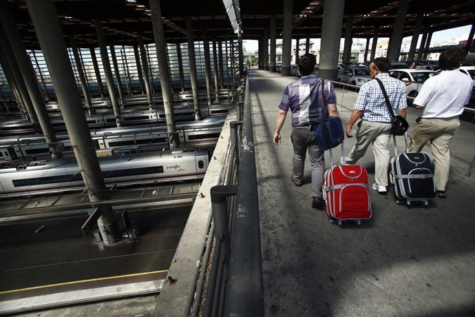 Estación de Atocha de Madrid, trenes, RENFE